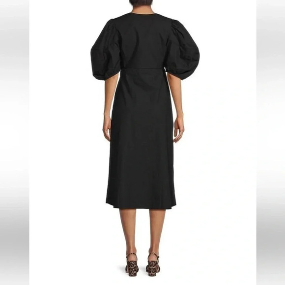 Rhode Knot Front Puff Sleeve Dress - Picture 2 of 2
